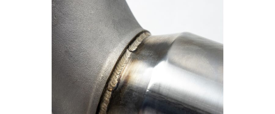 TIG welded all around to ensure total sealing and durability