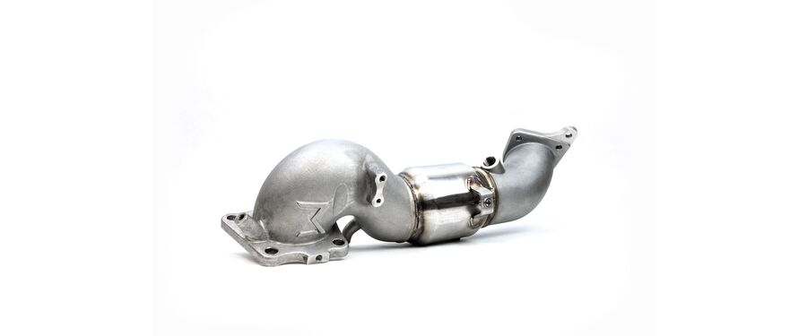 Increase horsepower and torque with the 27WON Performance Catted Downpipe