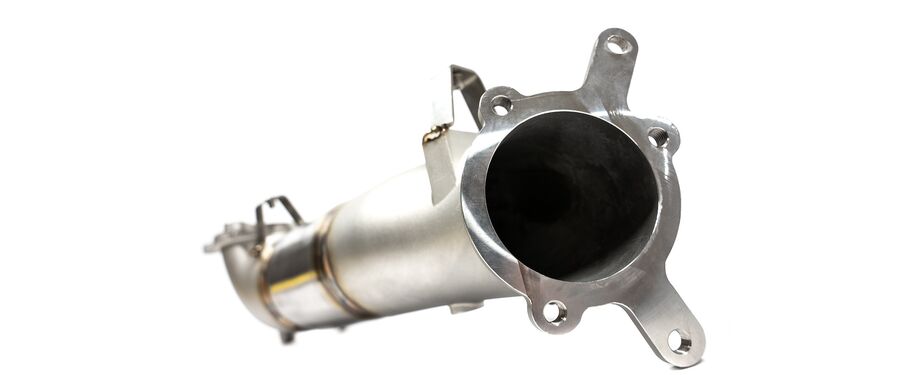 End to end the 27WON downpipe is the largest and most powerful on the market