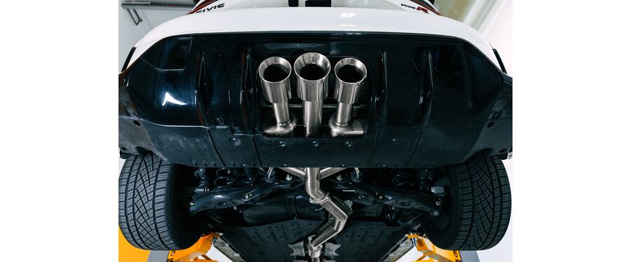 Triple tips honor the OE design and look the part