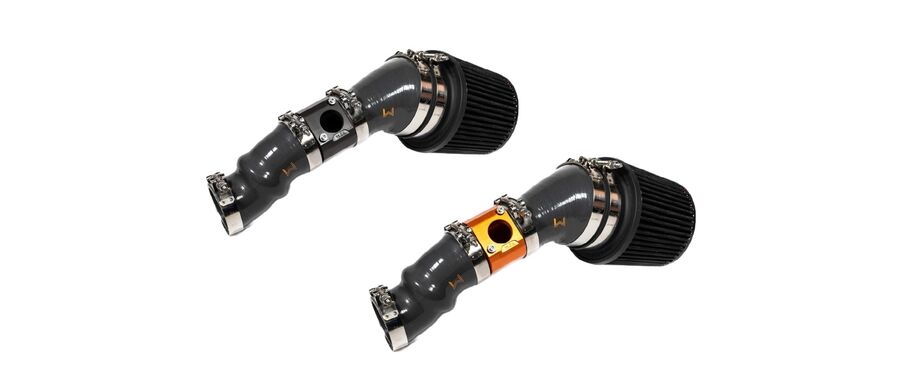 Our Short Ram Intake is available in 2 awesome color options, Black or Orange