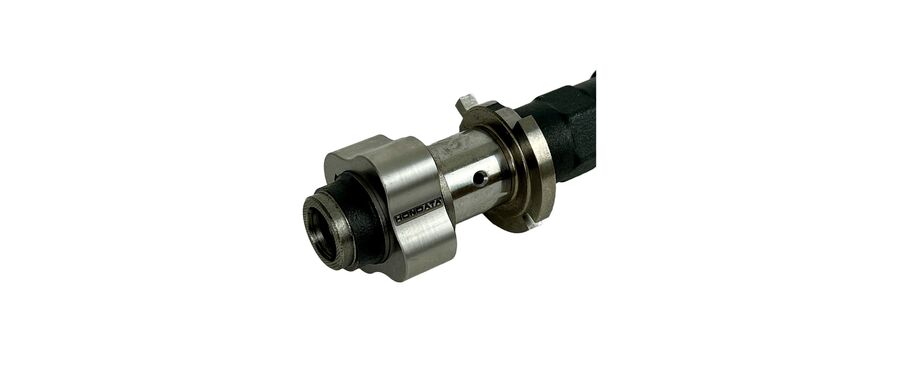 Achieve up to 39% more flow at your stock OEM Honda high pressure fuel pump with the included Hondata Camshaft