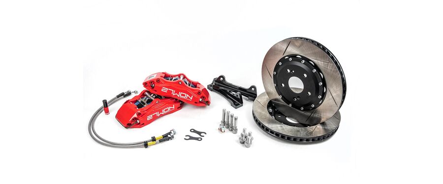 27WON Big Brake Kit in Redline Red