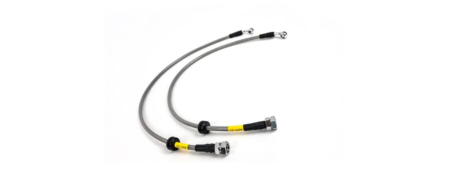 DOT approved Stainless Steel brake lines included with every kit