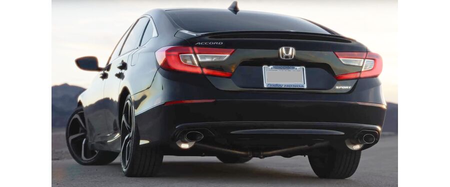 Check out the rear end looks of the Accord X now!