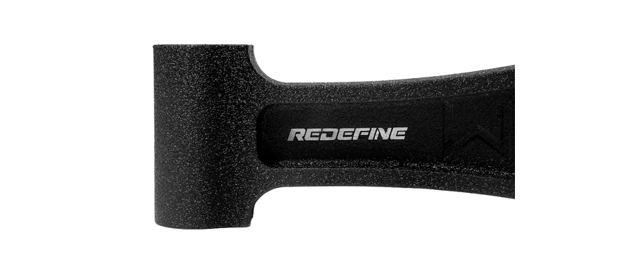 Signature textured black finish